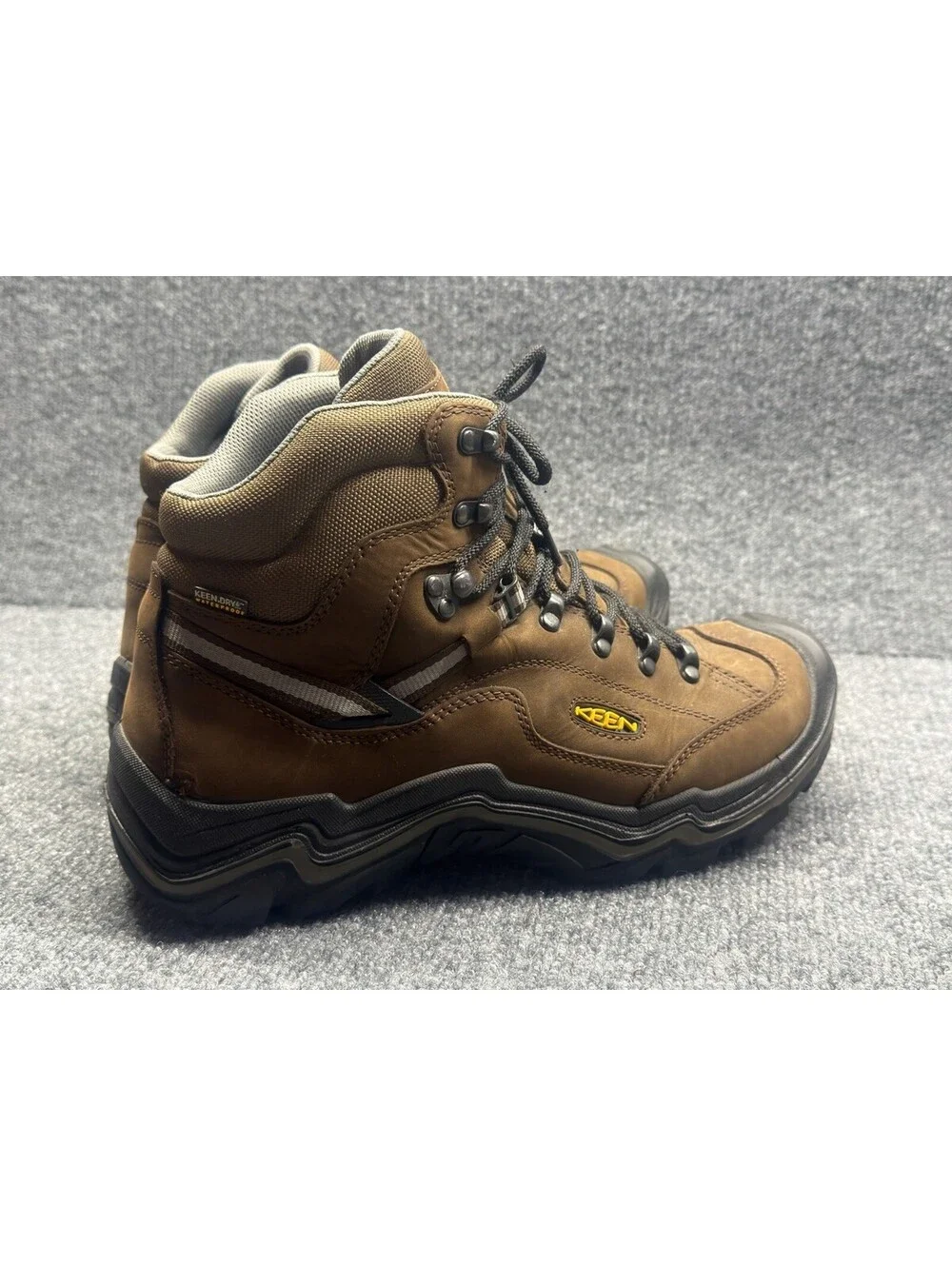 KEEN Durand II Mid Waterproof Hiking Boots for Men -   Size 11.5 WIDE